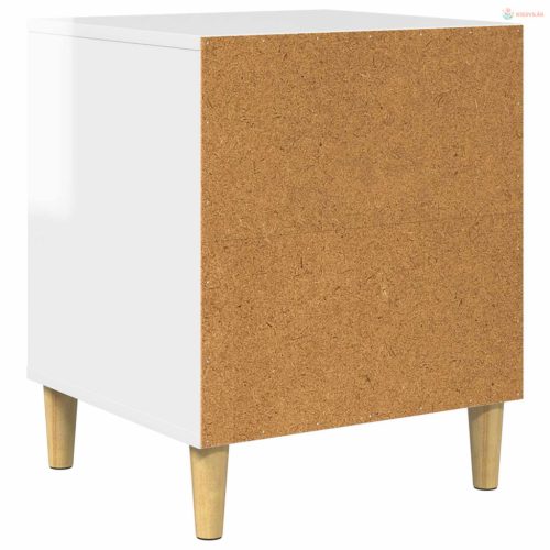 Macska Ház Fényes Fehér 42,5 x 40 x 53 cm Faanyag