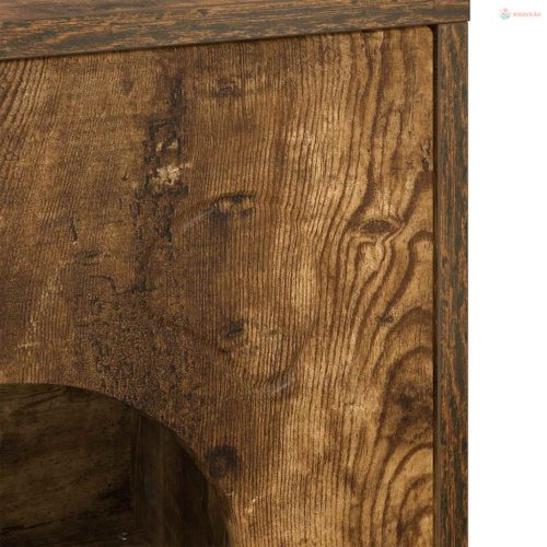 Macska Ház Füstölt tölgy 42,5 x 40 x 53 cm Faanyag