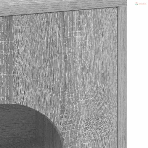 Macska Ház Szürke Sonoma 42,5 x 40 x 53 cm Faanyag