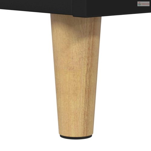 Macska Ház Fekete 72 x 42,5 x 70 cm Faanyag