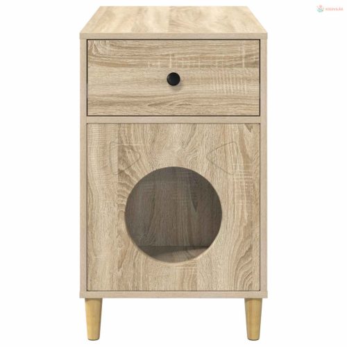 Macska Ház Sonoma 72 x 42,5 x 70 cm Faanyag