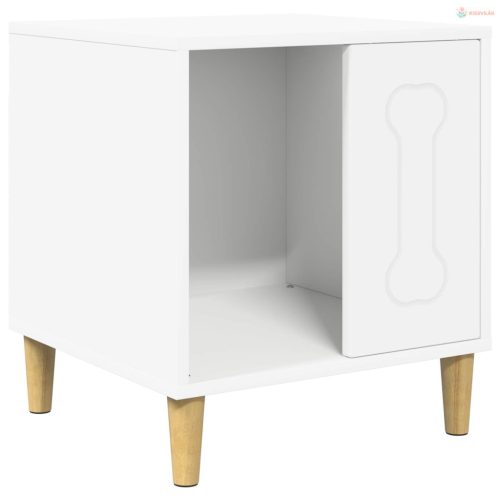 Kutyaház Fehér 44 x 42 x 49 cm Faanyag