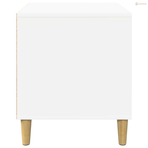 Kutyaház Fehér 44 x 42 x 49 cm Faanyag