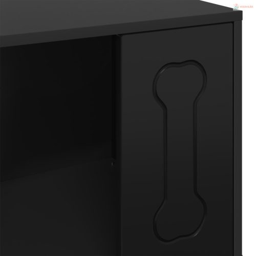 Kutyaház Fekete 44 x 42 x 49 cm Faanyag