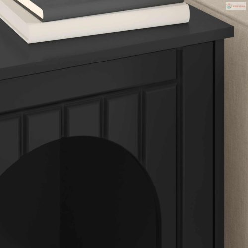 Macska Ház Fekete 53 x 52 x 62 cm Faanyag