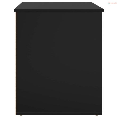 Macska Ház Fekete 53 x 52 x 62 cm Faanyag