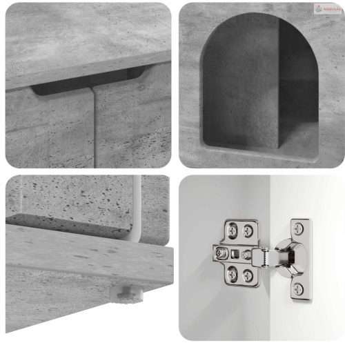 Macska Ház Beton 85 x 55 x 50,5 cm Faanyag