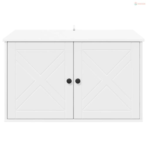 Macska Ház Fehér 85 x 55 x 50,5 cm Faanyag