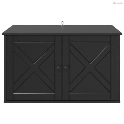 Macska Ház Fekete 85 x 55 x 50,5 cm Faanyag