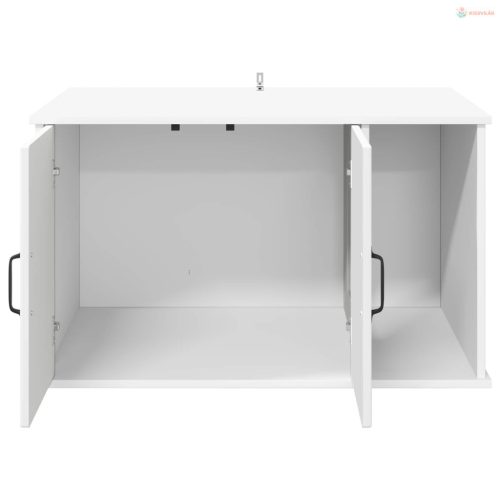 Macska Ház Fehér 85 x 55 x 50 cm Faanyag