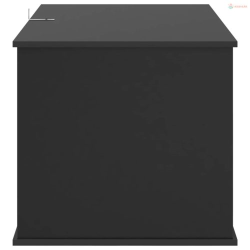 Macska Ház Fekete 85 x 55 x 50 cm Faanyag