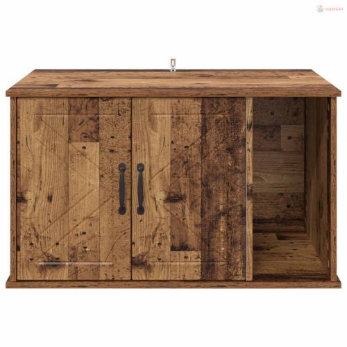 Macska Ház Öreg fa 85 x 55 x 50 cm Faanyag