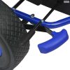 Pedálos gokart kocsi állítható üléssel kék