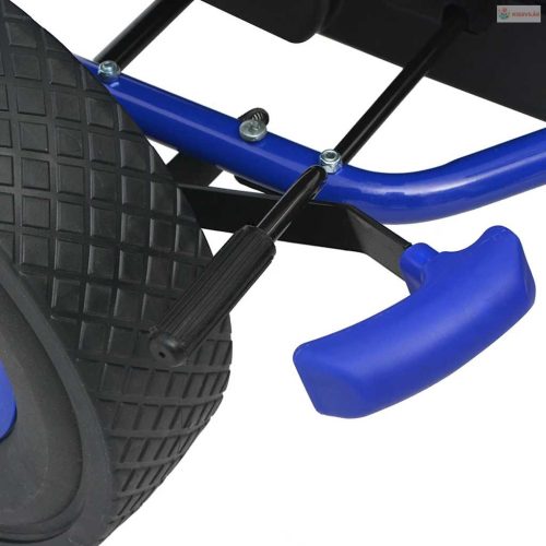 Pedálos gokart kocsi állítható üléssel kék