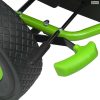 Pedálos gokart kocsi állítható üléssel zöld
