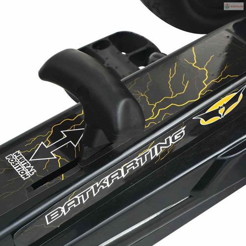 Pedálos gokart kocsi állítható üléssel fekete