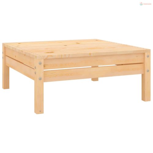 3 részes tömör fenyőfa kerti ülőgarnitúra