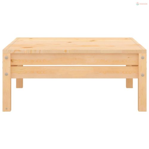 3 részes tömör fenyőfa kerti ülőgarnitúra