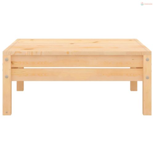 4 részes tömör fenyőfa kerti ülőgarnitúra