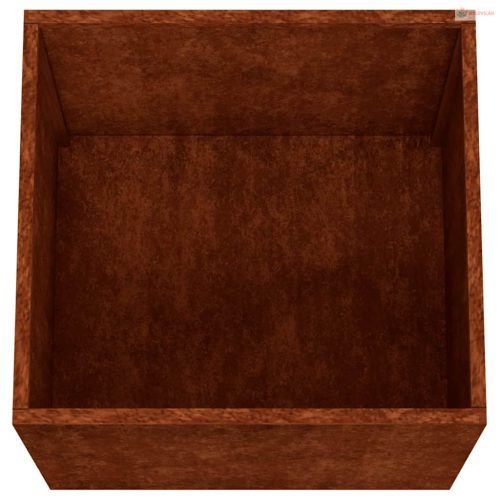Corten acél növénytartó 49x47x46 cm