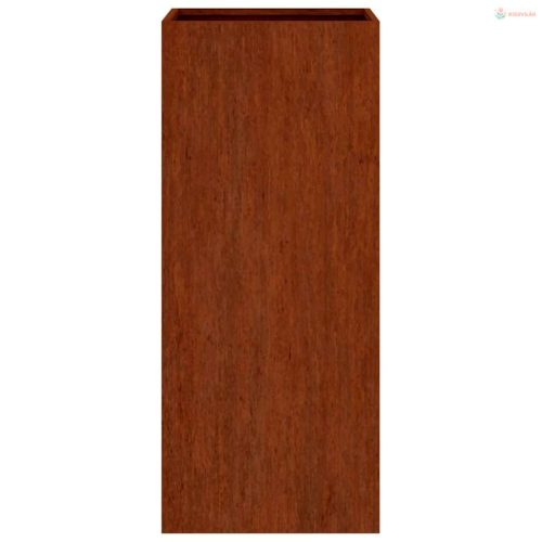 Corten acél növénytartó 32x29x75 cm