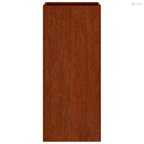 Corten acél növénytartó 32x29x75 cm