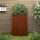 Corten acél növénytartó 42x38x75 cm