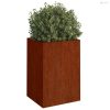 Corten acél növénytartó 42x38x75 cm