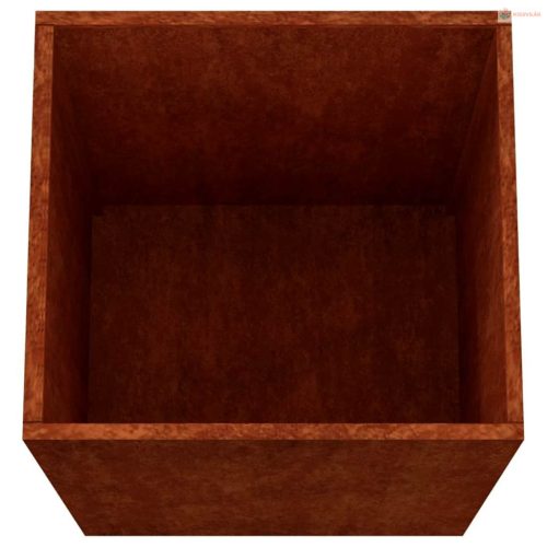 Corten acél növénytartó 42x38x75 cm