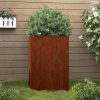 Corten acél növénytartó 52x48x75 cm