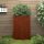 Corten acél növénytartó 52x48x75 cm