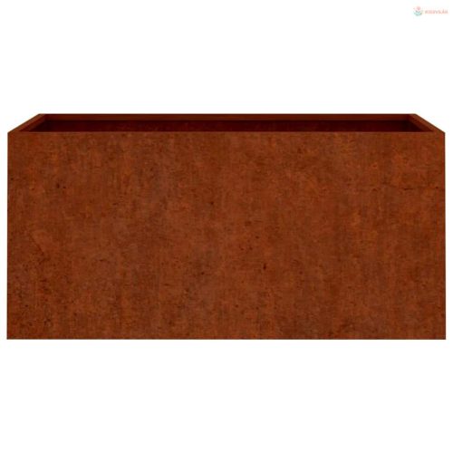 Corten acél növénytartó 62x40x39 cm