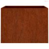 Corten acél növénytartó 62x47x46 cm