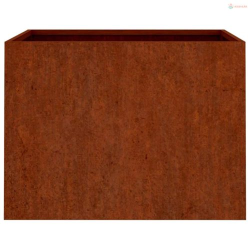 Corten acél növénytartó 62x47x46 cm