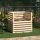 Tömör fenyőfa komposztáló 80 x 80 x 78 cm