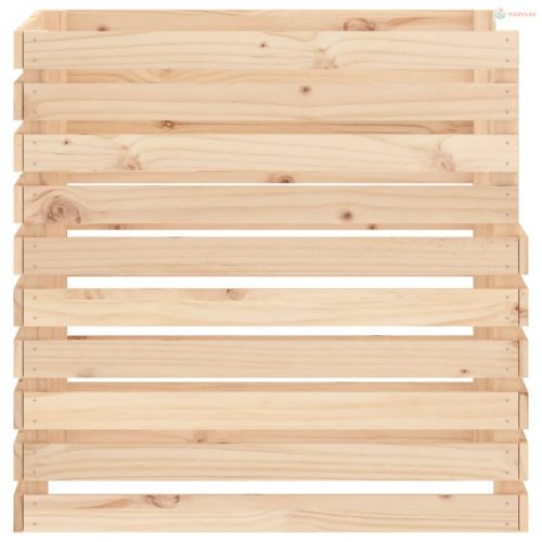 Tömör fenyőfa komposztáló 80 x 80 x 78 cm