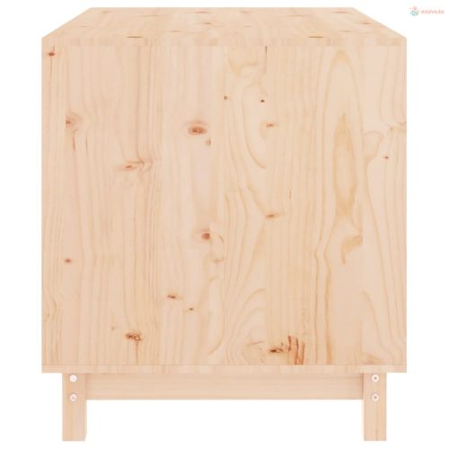 Tömör fenyőfa kutyaház 90 x 60 x 67 cm