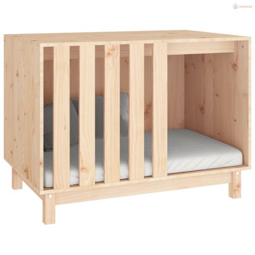 Tömör fenyőfa kutyaház 90 x 60 x 67 cm