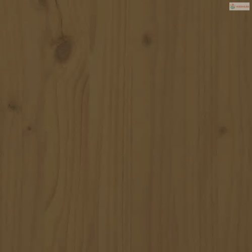 Mézbarna tömör fenyőfa virágtartó állvány 40 x 40 x 60 cm