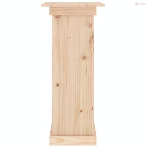 Tömör fenyőfa virágtartó állvány 40 x 40 x 60 cm