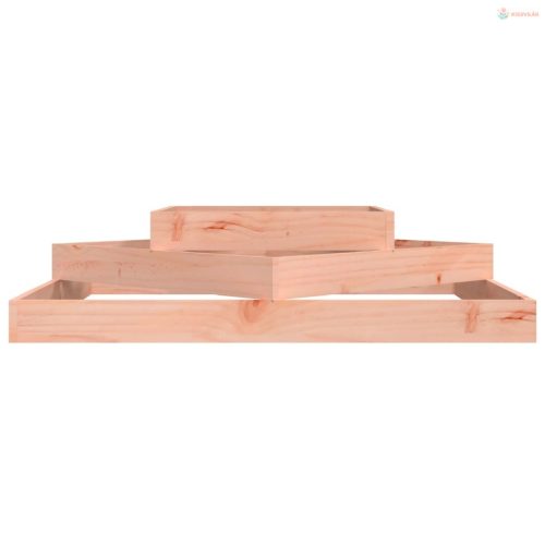 Tömör duglászfenyő növénytartó 112x112x27 cm