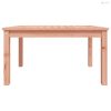 Tömör duglászfenyő kerti asztal 82,5 x 50,5 x 45 cm
