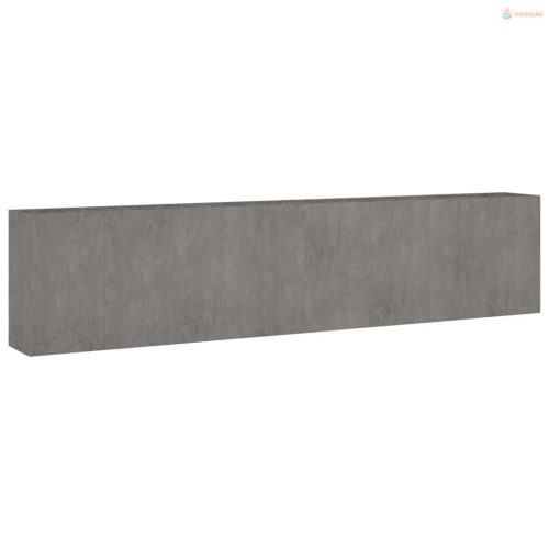 Corten acél kerti magaságyás 360x40x80 cm