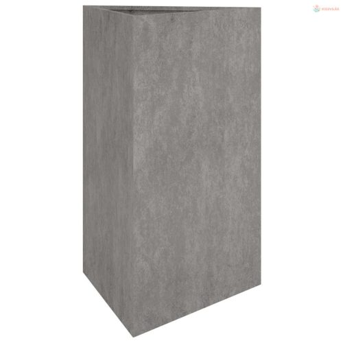 Corten acél kerti növénytartó 50x43x75 cm