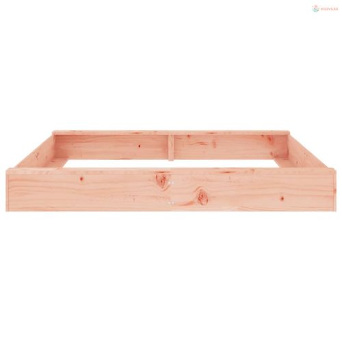 Négyszögű tömör duglászfenyő homokozó ülésekkel