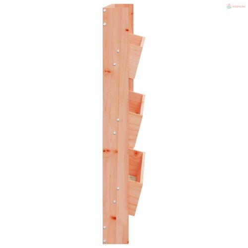 3 szintes tömör duglászfenyő fali virágtartó 60 x 18,5 x 110 cm