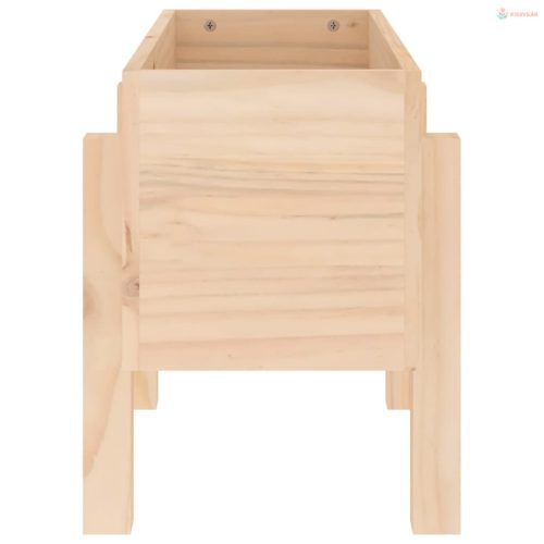 Tömör fenyő kerti növénytartó 62 x 30 x 38 cm