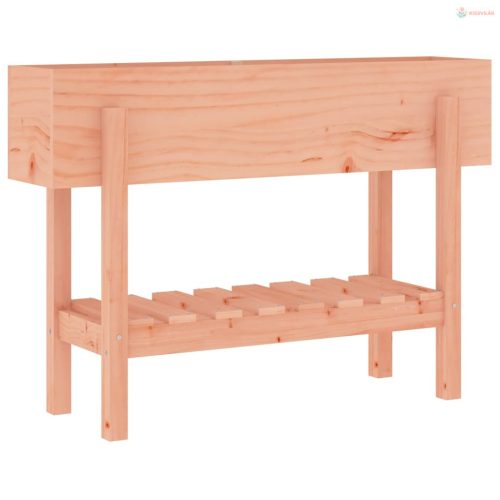 Tömör duglászfenyő kerti magaságyás 101 x 30 x 69 cm