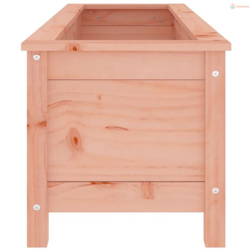 Tömör duglászfenyő kerti magaságyás 119,5x40x39 cm