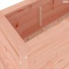 Tömör duglászfenyő kerti magaságyás 119,5x40x39 cm